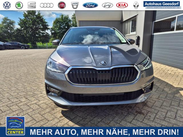 Lagerfahrzeug Skoda Fabia - 1.0 TSI 95PS Selection 5-türig Rückf.Kamera Parksensoren Sitzheizung Multifunktionslenkrad Klima Skoda-Radio Bluetooth Touchscreen Tempomat Nebelsch. Apple CarPlay   Android Auto
