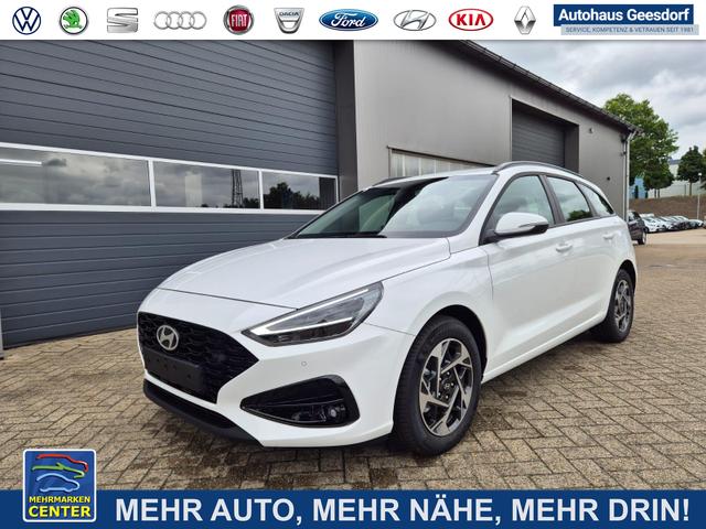 Lagerfahrzeug Hyundai i30 Kombi - 1.0 T-GDI 100PS Automatik Sitzheizung Lenkradheizung Klimaautomatik Navi 10,25"-Touchscreen DAB  wireless Apple CarPlay   Android Auto PDC v h Rückf.Kamera 16-LM