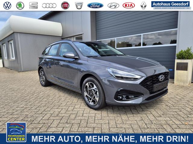 Lagerfahrzeug Hyundai i30 Kombi - 1.0 T-GDI 100PS Automatik Sitzheizung Lenkradheizung Klimaautomatik Navi 10,25"-Touchscreen DAB  wireless Apple CarPlay   Android Auto PDC v h Rückf.Kamera 16-LM