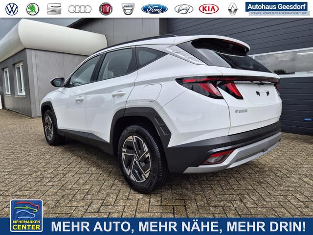 Lagerfahrzeug Hyundai TUCSON - 1.6 T-GDI 160PS Sitzheizung Lenkradheizung Klimaautomatik Navi 12,3"-Touchscreen DAB  wireless Apple CarPlay   Android Auto PDC v h Rückf.Kamera 2xKeyless 17-LM