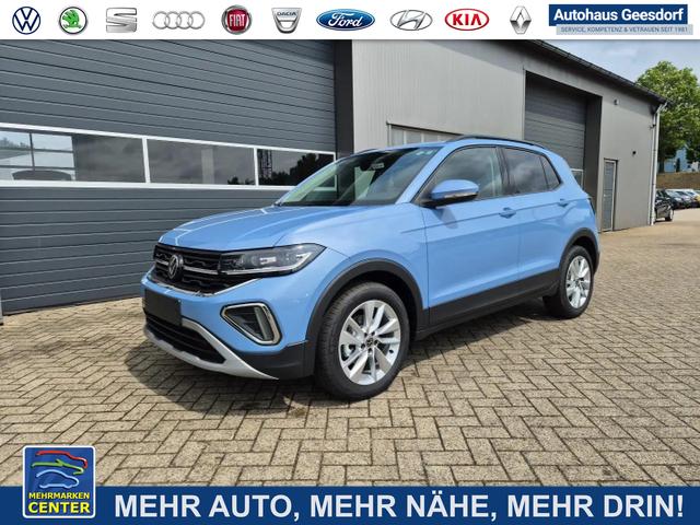 Lagerfahrzeug Volkswagen T-Cross - 1.0 TSI 116PS DSG Life LED-Matrix-Scheinwerfer Klimaautomatik Sitzheizung PDC Rückf.Kamera 17-LM abged.Scheiben 2xKeyless DAB  Bluetooth Touchscreen Apple CarPlay Android Auto
