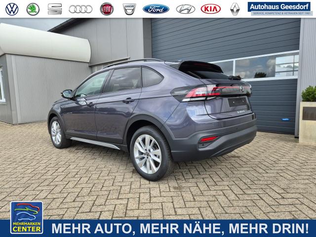 Lagerfahrzeug Volkswagen Taigo - 1.0 TSI 116PS DSG Life LED-Matrix-Scheinwerfer Klimaautomatik Sitzheizung PDC Rückf.Kamera 17-LM abged.Scheiben 2xKeyless DAB  Bluetooth Touchscreen Apple CarPlay Android Auto