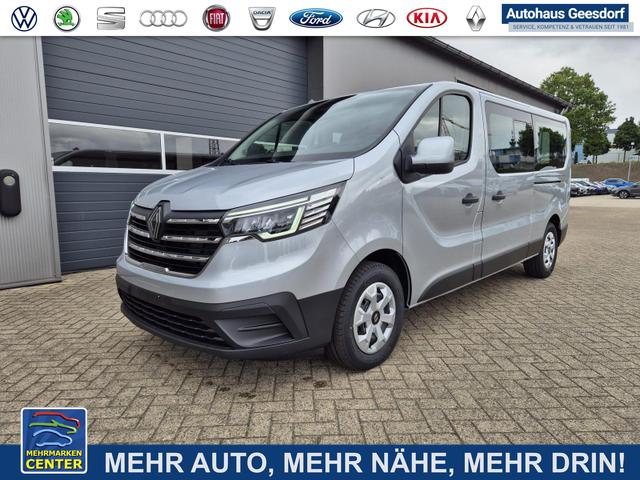 Lagerfahrzeug Renault Trafic - Combi L2 2.0 dCi 150PS Grand Evolution 9-Sitzer Rollstuhlrampe Rollstuhlsicherung Schiebetür l r Klima v h DAB Bluetooth Touchscreen Apple CarPlay Android Auto PDC Rückf.Kamera