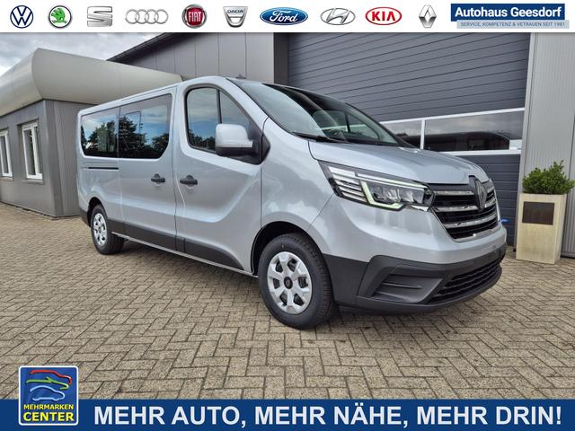 Lagerfahrzeug Renault Trafic - Combi L2 2.0 dCi 150PS Grand Evolution 9-Sitzer Rollstuhlrampe Rollstuhlsicherung Schiebet&uuml;r l r Klima v h DAB Bluetooth Touchscreen Apple CarPlay Android Auto PDC R&uuml;ckf.Kamera