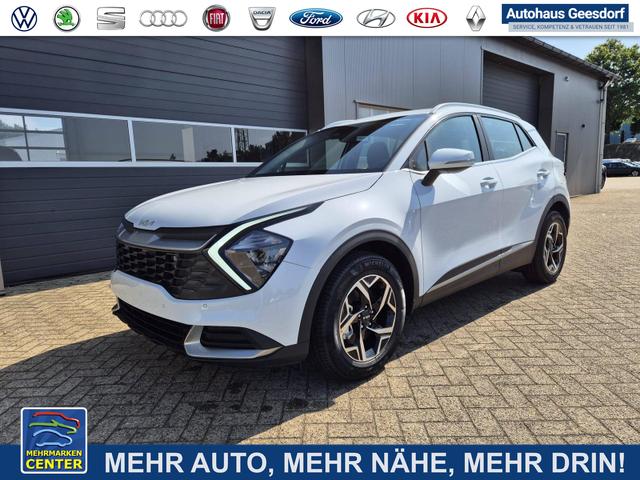 Lagerfahrzeug Kia Sportage - Vision 1.6 T-GDi MHEV 160PS Sitzheizung Lenkradheizung Klimaautomatik Navi Bluetooth Touchscreen Apple CarPlay Android Auto PDC v h Rückf.Kamera Tempomat 17"LM