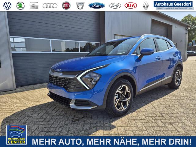 Lagerfahrzeug Kia Sportage - Vision 1.6 T-GDi MHEV 160PS Automatik Sitzheizung Lenkradheizung Klimaautomatik Navi Bluetooth Touchscreen Apple CarPlay Android Auto PDC v h Rückf.Kamera Tempomat 17"LM