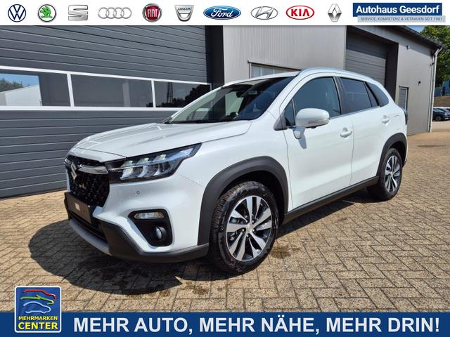 Lagerfahrzeug Suzuki S-Cross - Comfort  129PS MHEV 4x4 ALLGRIP 1.4 Boosterjet Teil-Leder Navi Klimaautomatik Sitzheizung ACC PDC v h 4x Kamera Suzuki-Radio Apple CarPlay Android Auto Touchscreen 2xKeyless 17-LM