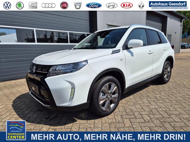 Lagerfahrzeug Suzuki Vitara - Comfort 129PS MHEV 1.4 Boosterjet Navi Klimaautomatik Sitzheizung ACC PDC Rückf.Kamera Suzuki-Radio Apple CarPlay Android Auto Touchscreen 2xKeyless 17-LM