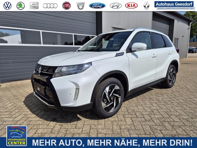 Lagerfahrzeug Suzuki Vitara - 1.4 Boosterjet 129PS Hybrid Comfort  Teilleder mit Alcantara Navi Klimaautomatik Sitzheizung ACC PDC v h Rückf.Kamera Suzuki-Radio Apple CarPlay Android Auto Touchscreen 2xKeyless 17-LM