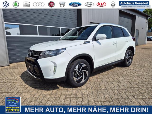 Lagerfahrzeug Suzuki Vitara - Comfort  129PS MHEV 4x4 ALLGRIP 1.4 Boosterjet Allrad Teilleder mit Alcantara Navi Klimaautomatik Sitzheizung ACC PDC v h Rückf.Kamera Suzuki-Radio Apple CarPlay Android Auto Touchscreen 2xKeyless 17-LM