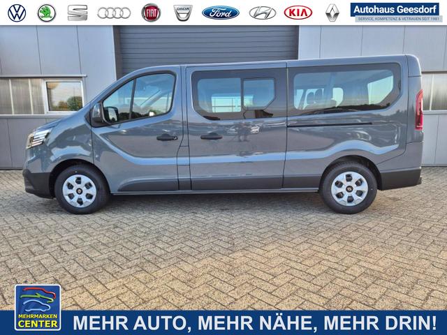 Lagerfahrzeug Renault Trafic - Combi L2 2.0 dCi 150PS Grand Evolution 9-Sitzer Rollstuhlrampe Rollstuhlsicherung Schiebetür l r Klima v h DAB Bluetooth Touchscreen Apple CarPlay Android Auto PDC Rückf.Kamera