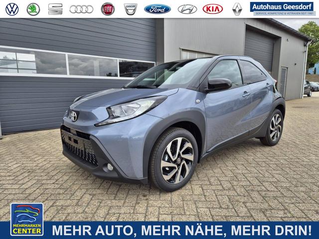 Lagerfahrzeug Toyota Aygo X - 1.0 VVT-i 72PS Teamplayer Sitzheizung AbstandsTempomat Multifunktionslenkrad Klima Radio Bluetooth Touchscreen Apple CarPlay   Android Auto 17-LM