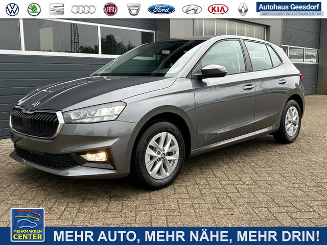 Lagerfahrzeug Skoda Fabia - 1.0 TSI 115PS DSG Selection 5-türig 15"LM Rückf.Kamera Parksensoren Sitzheizung Multifunktionslenkrad Klima Skoda-Radio Bluetooth Touchscreen Tempomat Nebelsch. Apple CarPlay   Android Auto