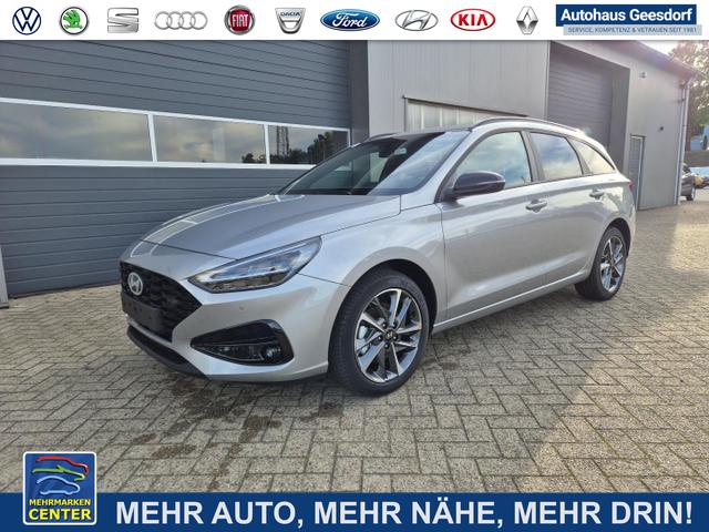 Lagerfahrzeug Hyundai i30 Kombi - 1.5 T-GDI 95PS Sitzheizung Lenkradheizung Klimaautomatik ACC Navi Apple CarPlay   Android Auto PDC v h Rückf.Kamera 17-LM