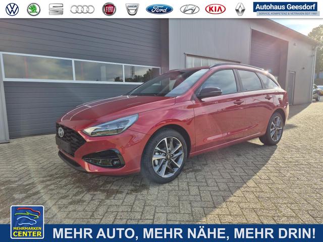Lagerfahrzeug Hyundai i30 Kombi - 1.5 T-GDI 95PS Sitzheizung Lenkradheizung Klimaautomatik ACC Navi Apple CarPlay   Android Auto PDC v h Rückf.Kamera 17-LM