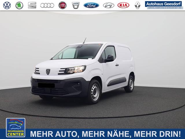Gebrauchtfahrzeug Peugeot Partner - 1.5 BlueHDI 130PS Automatik NEUES MODELL 2-Sitzer Apple CarPlay Android Auto AHK Klima Bluetooth DAB PDC v h Rückf.Kamera Tempomat Ganzj.Reifen