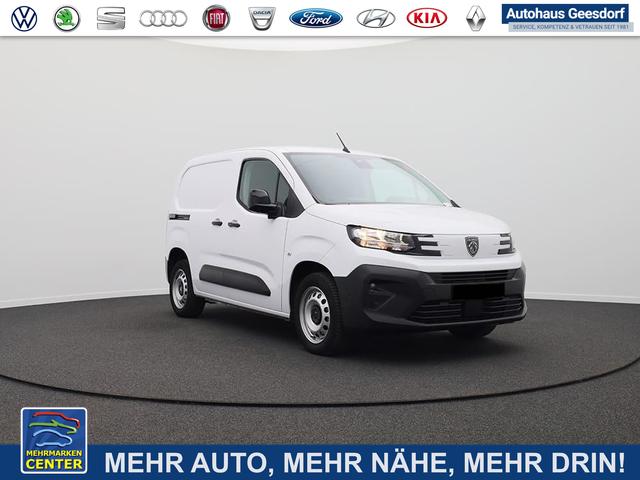 Gebrauchtfahrzeug Peugeot Partner - 1.5 BlueHDI 102PS NEUES MODELL 2-Sitzer AHK Klima Radio Apple CarPlay Android Auto Bluetooth DAB PDC v h Rückf.Kamera Tempomat Ganzj.Reifen