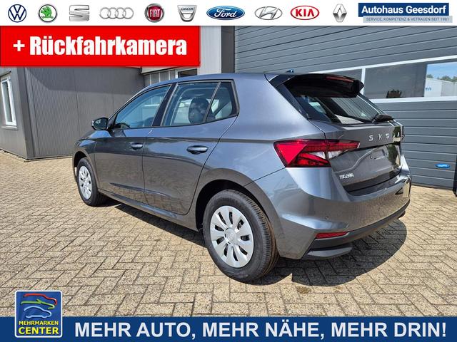 Lagerfahrzeug Skoda Fabia - 1.0 TSI 115PS DSG Selection 5-türig Rückf.Kamera Parksensoren Sitzheizung Multifunktionslenkrad Klima Skoda-Radio Bluetooth Touchscreen Tempomat Nebelsch. Apple CarPlay   Android Auto
