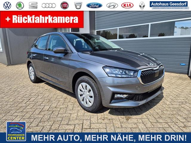 Lagerfahrzeug Skoda Fabia - 1.0 TSI 115PS DSG Selection 5-türig Rückf.Kamera Parksensoren Sitzheizung Multifunktionslenkrad Klima Skoda-Radio Bluetooth Touchscreen Tempomat Nebelsch. Apple CarPlay   Android Auto