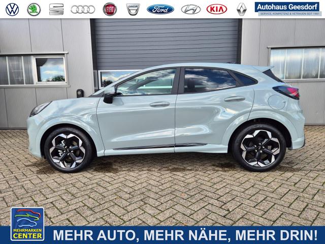 Lagerfahrzeug Ford Puma - ST-Line X 1.0 EcoBoost Hybrid 125PS Automatik NEUES MODELL 360°Kamera AbstandsTempomat el.Heckklappe Premium Leder (Sensico) B O-Sound Klimaautomatik Sitzheizung Lenkradheizung Frontscheibe beheizb. Ford-Navi SYNC4 Bluetooth Apple CarPlay Android A