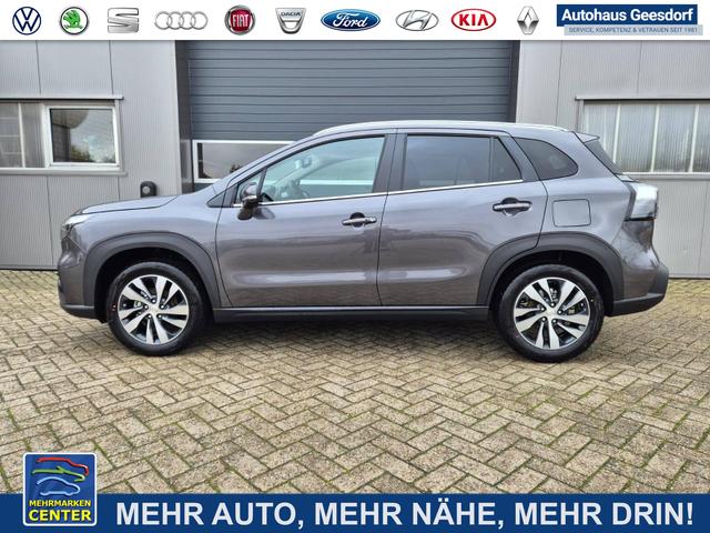 Lagerfahrzeug Suzuki S-Cross - Comfort  129PS MHEV 1.4 Boosterjet Teilleder Navi Klimaautomatik Sitzheizung ACC PDC v h 4x Kamera Suzuki-Radio Apple CarPlay Android Auto Touchscreen 2xKeyless 17-LM