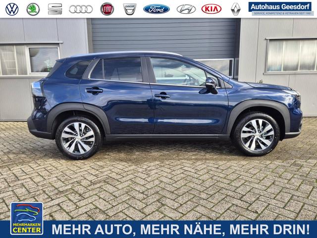 Lagerfahrzeug Suzuki S-Cross - Comfort  129PS Automatik MHEV 1.4 Boosterjet Teilleder Navi Klimaautomatik Sitzheizung ACC PDC v h 4x Kamera Suzuki-Radio Apple CarPlay Android Auto Touchscreen 2xKeyless 17-LM