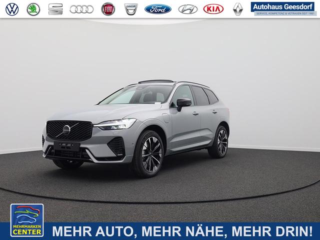 Lagerfahrzeug Volvo XC60 - T6 Ultra AWD PHEV 350PS Automatik AHK elektr. PanoDach Nappaleder 360°Kamera PDC v h ACC el.Heckklappe Harma/Kadon-Sound Klimaautomatik Standheizung Sitzheizung Lenkradheizung Frontscheibe beheizb. Navi Apple CarPlay Android Auto 20-LM