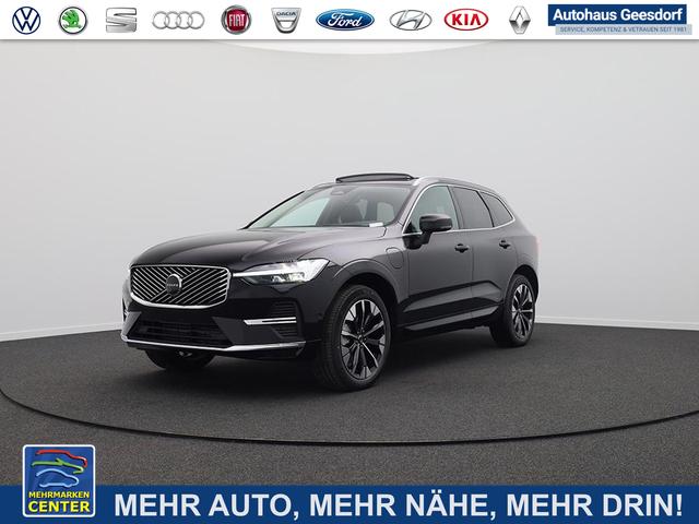 Lagerfahrzeug Volvo XC60 - T6 Ultra AWD PHEV 350PS Automatik elektr. PanoDach Nappaleder 360°Kamera PDC v h ACC el.Heckklappe Harma/Kadon-Sound Klimaautomatik Standheizung Sitzheizung Lenkradheizung Frontscheibe beheizb. Navi Apple CarPlay Android Auto 20-LM
