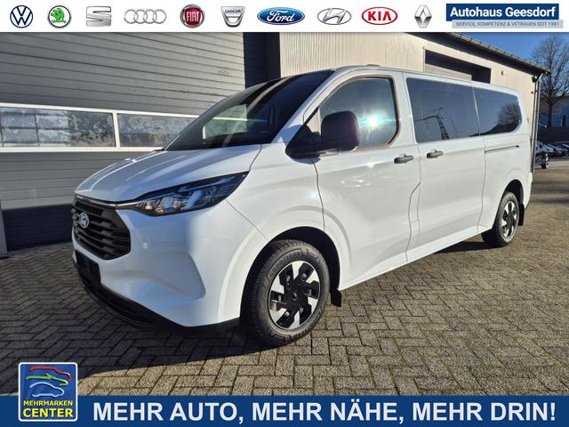 Lagerfahrzeug Ford Transit Custom - Kombi 9-Sitzer L2 2.5 Duratec PHEV 233PS Automatik Trend 3,4t Klimaautomatik Frontscheibe beheizb. Rückf.kamera PDC v h Tempomat Navi Bluetooth Touchscreen Apple CarPlay Android Auto Ganzj.Reifen
