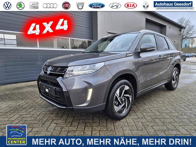 Lagerfahrzeug Suzuki Vitara - Comfort  110PS Automatik MHEV 4x4 ALLGRIP 1.4 Boosterjet Allrad Teilleder Navi Klimaautomatik Sitzheizung ACC PDC v h R&uuml;ckf.Kamera Suzuki-Radio Apple CarPlay Android Auto Touchscreen 2xKeyless 17-LM