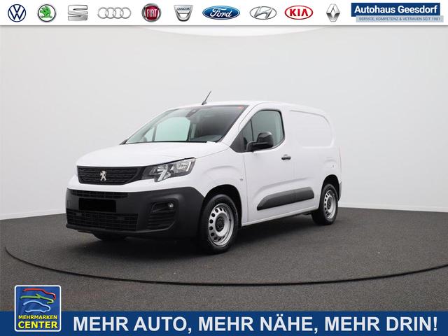Gebrauchtfahrzeug Peugeot Partner - 1.5 BlueHDI 102PS 2-Sitzer AHK Klima Radio Apple CarPlay Android Auto Bluetooth DAB PDC v h Rückf.Kamera Tempomat Ganzj.Reifen