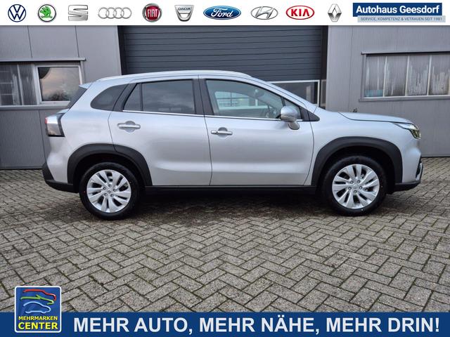 Lagerfahrzeug Suzuki S-Cross - Comfort 110PS Automatik MHEV 1.4 Boosterjet Navi Klimaautomatik Sitzheizung ACC PDC v h Rückf.Kamera Suzuki-Radio Apple CarPlay Android Auto Touchscreen 2xKeyless 17-LM