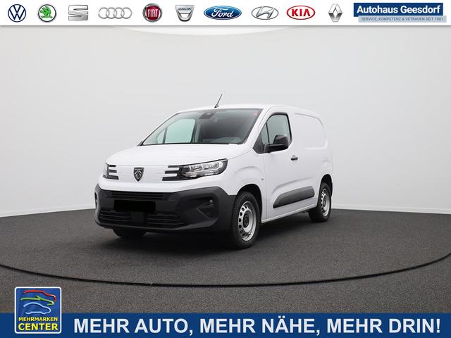 Gebrauchtfahrzeug Peugeot Partner - 1.5 BlueHDI 102PS NEUES MODELL 2-Sitzer AHK Klima Radio Apple CarPlay Android Auto Bluetooth DAB PDC v h R&uuml;ckf.Kamera Tempomat Ganzj.Reifen
