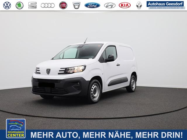 Gebrauchtfahrzeug Peugeot Partner - 1.5 BlueHDI 102PS NEUES MODELL 2-Sitzer AHK Klima Radio Apple CarPlay Android Auto Bluetooth DAB PDC v h R&uuml;ckf.Kamera Tempomat Ganzj.Reifen