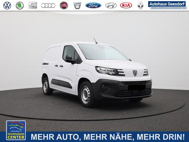 Gebrauchtfahrzeug Peugeot Partner - 1.5 BlueHDI 102PS NEUES MODELL 2-Sitzer AHK Klima Radio Apple CarPlay Android Auto Bluetooth DAB PDC v h R&uuml;ckf.Kamera Tempomat Ganzj.Reifen