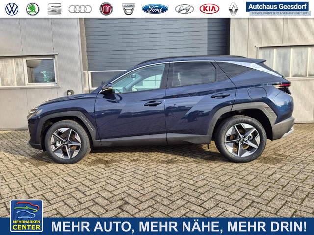 Lagerfahrzeug Hyundai TUCSON - Trend 1.6 T-GDI 150PS Automatik TZ 2026 Teil-Leder Sitzheizung v h Lenkradheizung Klimaautomatik Navi Touchscreen DAB  Apple CarPlay   Android Auto PDC R&uuml;ckf.-Kamera Matrix-LED-Scheinw.