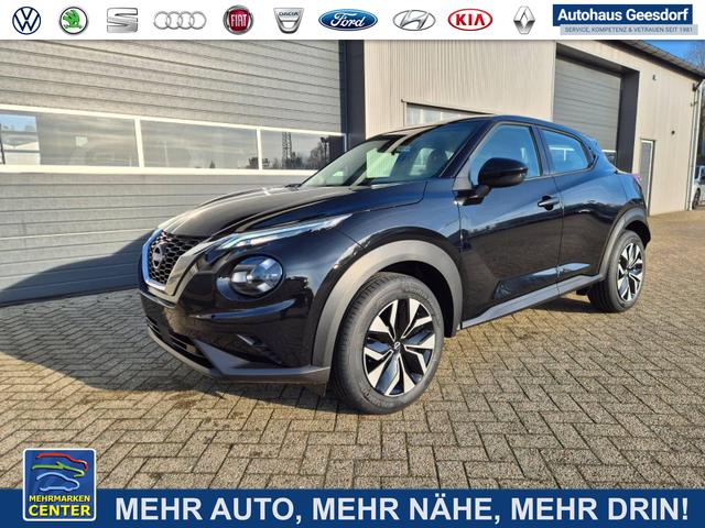 Lagerfahrzeug Nissan Juke - 1.0 DIG-T 114PS Acenta Klimaautomatik Sitzheizung R&uuml;ckf.Kamera Bluetooth Touchscreen wireless Apple CarPlay Android Auto