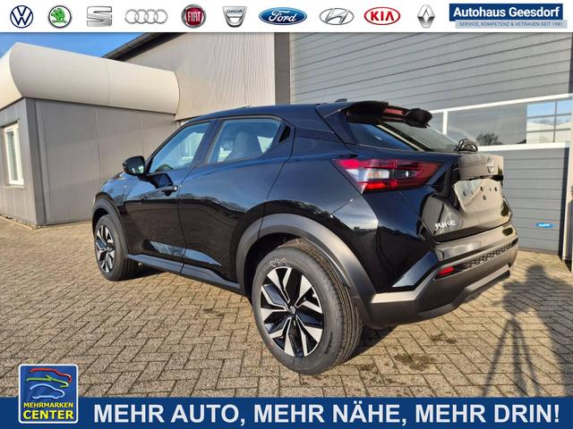 Lagerfahrzeug Nissan Juke - 1.0 DIG-T 114PS Acenta Klimaautomatik Sitzheizung R&uuml;ckf.Kamera Bluetooth Touchscreen wireless Apple CarPlay Android Auto