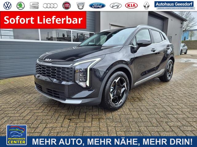 Lagerfahrzeug Kia Sportage - Spirit 1.6 T-GDI 150PS DCT NEUES MODELL MY26 FACELIFT Teil-Leder 18"LM Sitzheizung v h Lenkradheizung Klimaautomatik ACC Navi Bluetooth Touchscreen Apple CarPlay Android Auto PDC R&uuml;ckf.Kamera 2x Keyless