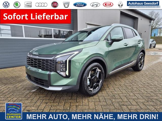 Lagerfahrzeug Kia Sportage - Spirit 1.6 T-GDI 150PS DCT NEUES MODELL MY26 FACELIFT Teil-Leder 18"LM Sitzheizung v h Lenkradheizung Klimaautomatik ACC Navi Bluetooth Touchscreen Apple CarPlay Android Auto PDC R&uuml;ckf.Kamera 2x Keyless