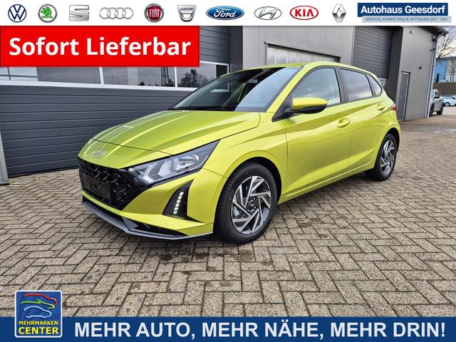 Lagerfahrzeug Hyundai i20 - 1.0 T-GDI 90PS Trend Automatik 5-t&uuml;rig Klimaautomatik Sitzheizung Lenkradheizung R&uuml;ckf.Kamera PDC Apple CarPlay Android Auto Tempomat Touchscreen 16"LM