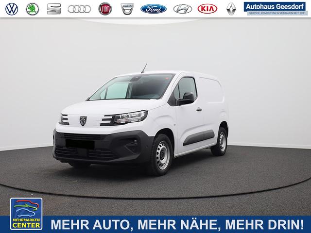 Gebrauchtfahrzeug Peugeot Partner - 1.5 BlueHDI 102PS NEUES MODELL 2-Sitzer AHK Klima Radio Apple CarPlay Android Auto Bluetooth DAB PDC v h R&uuml;ckf.Kamera Tempomat Ganzj.Reifen
