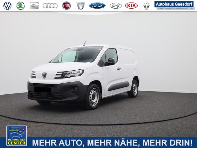 Gebrauchtfahrzeug Peugeot Partner - 1.5 BlueHDI 102PS NEUES MODELL 2-Sitzer AHK Klima Radio Apple CarPlay Android Auto Bluetooth DAB PDC v h R&uuml;ckf.Kamera Tempomat Ganzj.Reifen