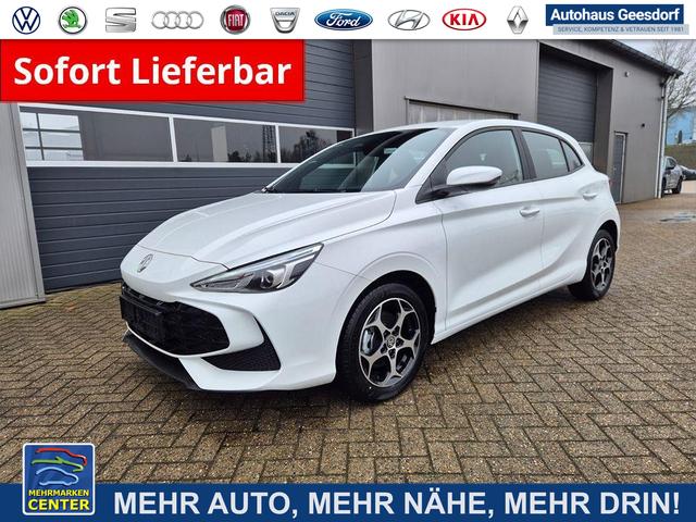 Lagerfahrzeug MG MG3 - 3 Comfort 1.5 116PS R&uuml;ckf.Kamera Parksensoren Multifunktionslenkrad Klima DAB  Bluetooth Touchscreen Apple CarPlay Android Auto 16-LM