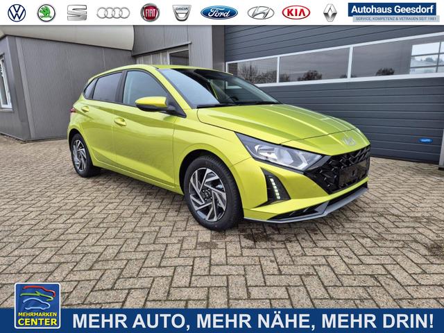 Lagerfahrzeug Hyundai i20 - 1.0 T-GDI 90PS Trend Automatik 5-t&uuml;rig Klimaautomatik Sitzheizung Lenkradheizung R&uuml;ckf.Kamera PDC Apple CarPlay Android Auto Tempomat Touchscreen 16"LM
