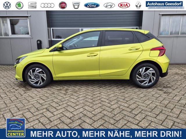 Lagerfahrzeug Hyundai i20 - 1.0 T-GDI 90PS Trend Automatik 5-t&uuml;rig Klimaautomatik Sitzheizung Lenkradheizung R&uuml;ckf.Kamera PDC Apple CarPlay Android Auto Tempomat Touchscreen 16"LM