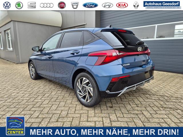 Lagerfahrzeug Hyundai i20 - 1.0 T-GDI 90PS Trend Automatik 5-t&uuml;rig Klimaautomatik Sitzheizung Lenkradheizung R&uuml;ckf.Kamera PDC Apple CarPlay Android Auto Tempomat Touchscreen 16"LM
