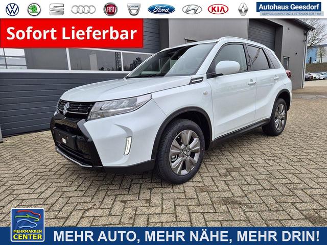 Lagerfahrzeug Suzuki Vitara - Comfort 110PS Automatik MHEV 1.4 Boosterjet Klimaautomatik Sitzheizung Navi ACC PDC R&uuml;ckf.Kamera Suzuki-Radio Apple CarPlay Android Auto Touchscreen 2xKeyless 17-LM