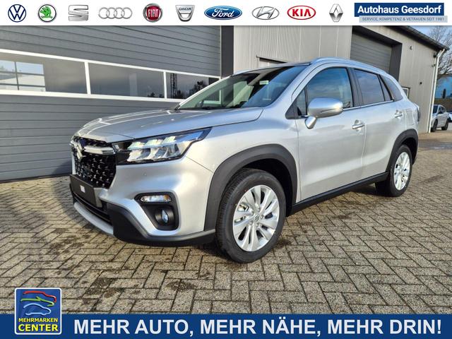 Lagerfahrzeug Suzuki S-Cross - Comfort 110PS MHEV 4x4 ALLGRIP 1.4 Boosterjet Navi Klimaautomatik Sitzheizung ACC PDC v h R&uuml;ckf.Kamera Suzuki-Radio Apple CarPlay Android Auto Touchscreen 2xKeyless 17-LM