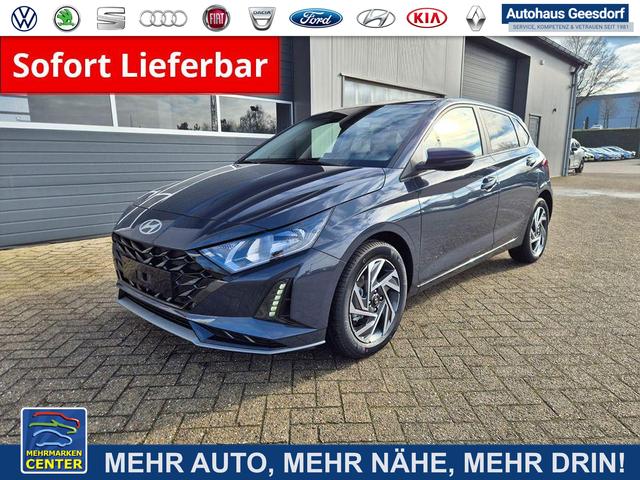 Lagerfahrzeug Hyundai i20 - 1.0 T-GDI 90PS Trend Automatik 5-t&uuml;rig Klimaautomatik Sitzheizung Lenkradheizung R&uuml;ckf.Kamera PDC Apple CarPlay Android Auto Tempomat Touchscreen 16"LM